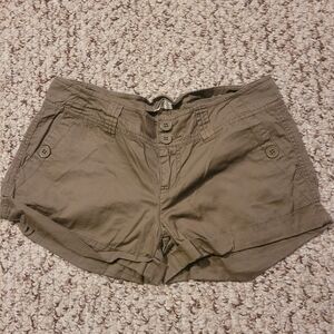 Maurices Olive Women's Cargo Shorts